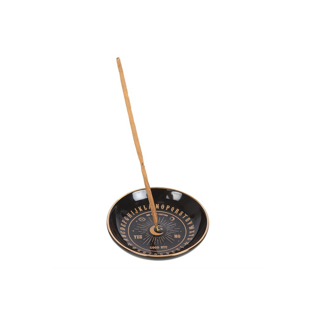 Black Talking Board Incense Holder | Incense Holders