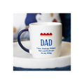 Dad You'll Be My King Mug for Father's Day
