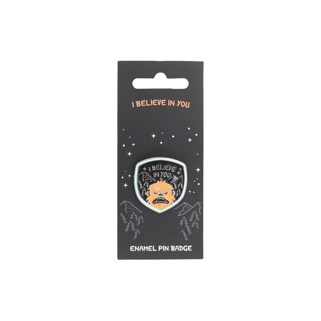 Bigfoot Enamel Pin Badge | Pin Badges | Inspired Creative Gifts