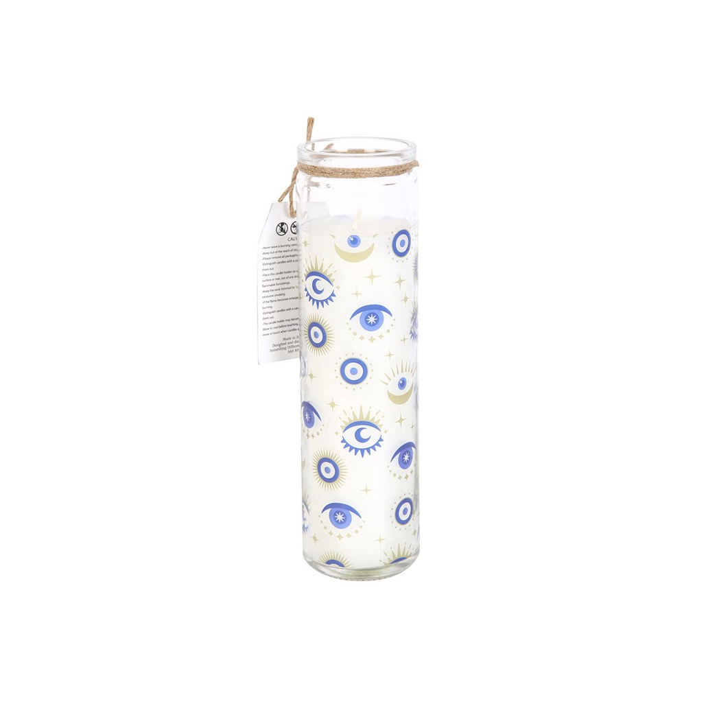 All Seeing Eye White Sage Tube Candle | Candles | Inspired Creative Gifts