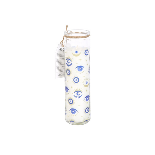 All Seeing Eye White Sage Tube Candle | Candles | Inspired Creative Gifts