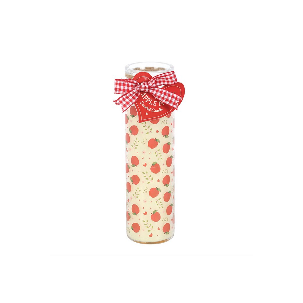 Apple Print Apple Pie Tube Candle | Candles | Inspired Creative Gifts