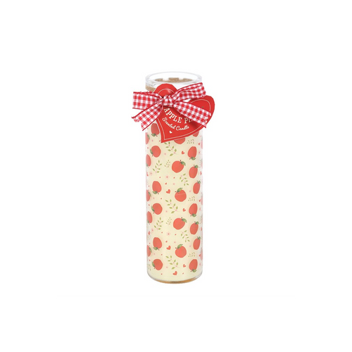 Apple Print Apple Pie Tube Candle | Candles | Inspired Creative Gifts