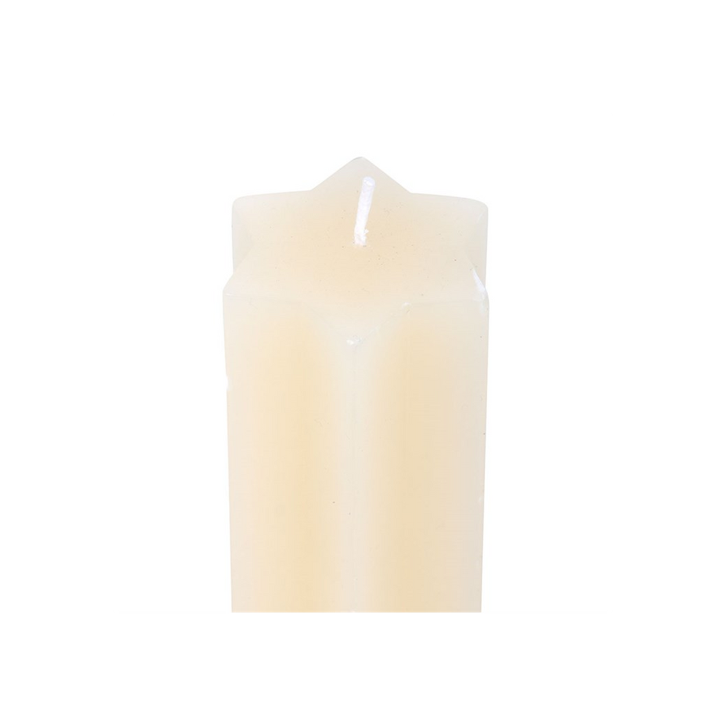 Cream Starry Night Star Shaped Taper Candle | Candles