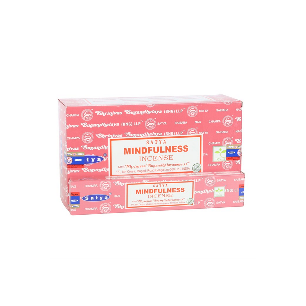 12 Packs of Mindfulness Incense Sticks by Satya | Incense Sticks & Cones | Inspired Creative Gifts