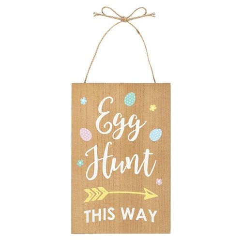 Easter Egg Hunt Hanging Sign | Inspired Creative Gifts | UK Supplier