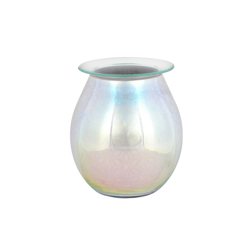 3D Geometric Flower Light Up Electric Oil Burner