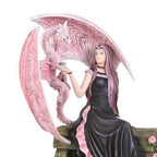 Elegant Dragon Figurine by Anne Stokes | Inspired Creative Gifts | UK Supplier