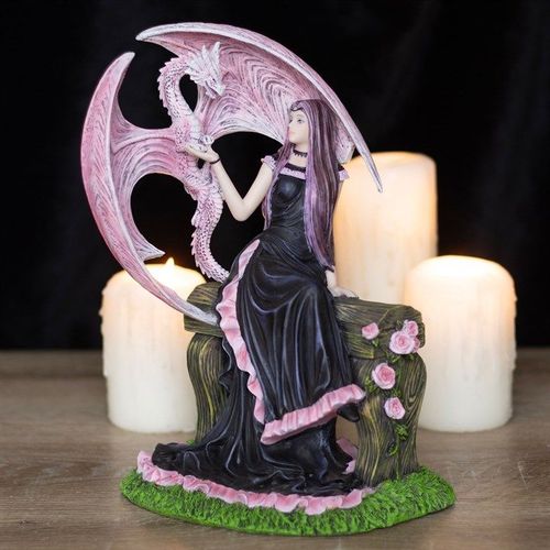 Elegant Dragon Figurine by Anne Stokes | Inspired Creative Gifts | UK Supplier