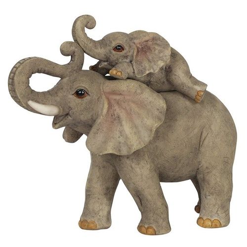 Elephant Adventure Mother and Baby Elephant Ornament | Inspired Creative Gifts | UK Supplier