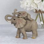 Elephant Adventure Mother and Baby Elephant Ornament | Inspired Creative Gifts | UK Supplier
