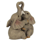 Elephant Embrace Elephant Couple Ornament | Inspired Creative Gifts | UK Supplier