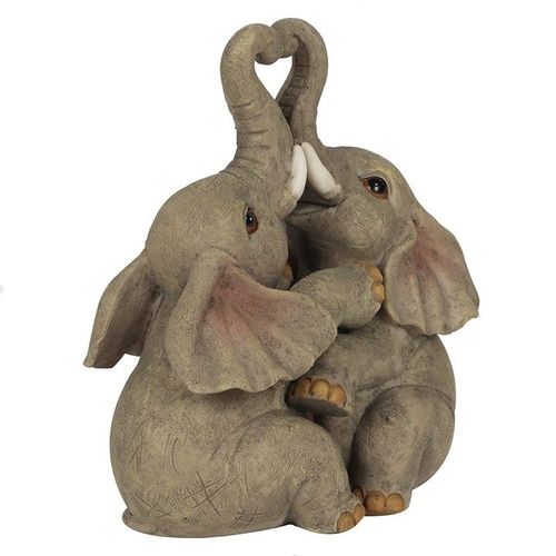Elephant Embrace Elephant Couple Ornament | Inspired Creative Gifts | UK Supplier