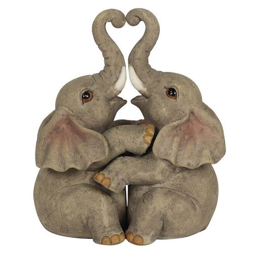 Elephant Embrace Elephant Couple Ornament | Inspired Creative Gifts | UK Supplier