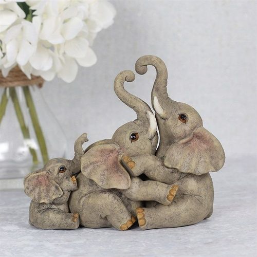 Elephant Family Ornament | Inspired Creative Gifts | UK Supplier
