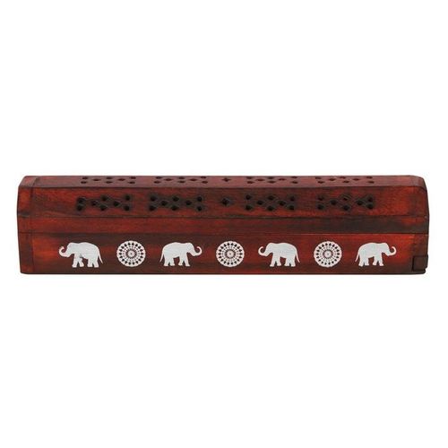 Elephant Wooden Rosewood Incense Box Set | Inspired Creative Gifts | UK Supplier