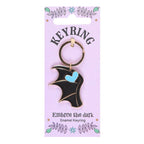 Embrace the Dark Enamel Keyring | Inspired Creative Gifts | UK Supplier