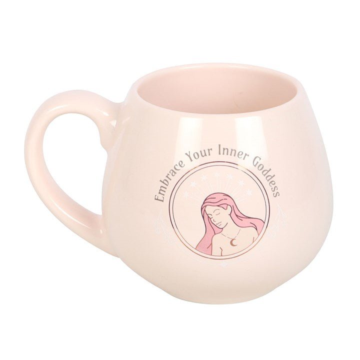 Embrace Your Inner Goddess Rounded Mug | Inspired Creative Gifts | UK Supplier
