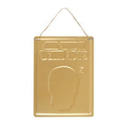 Entry Fee One Shot Hanging Metal Sign | Inspired Creative Gifts | UK Supplier