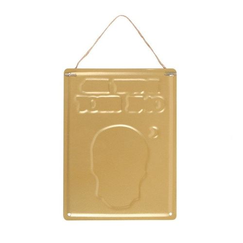 Entry Fee One Shot Hanging Metal Sign | Inspired Creative Gifts | UK Supplier