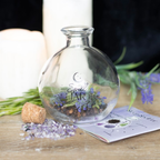 10cm Glass Spell Jar with Recipe Booklet | Potion Bottle