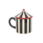 Black Striped Circus Tent Mug