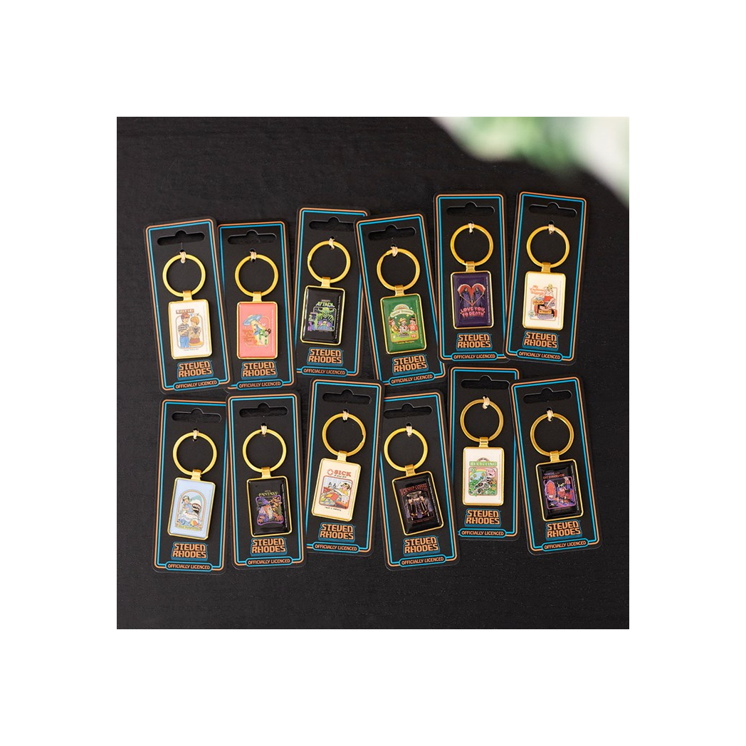 Anxiety Attack Keyring by Steven Rhodes | Keyrings | Inspired Creative Gifts