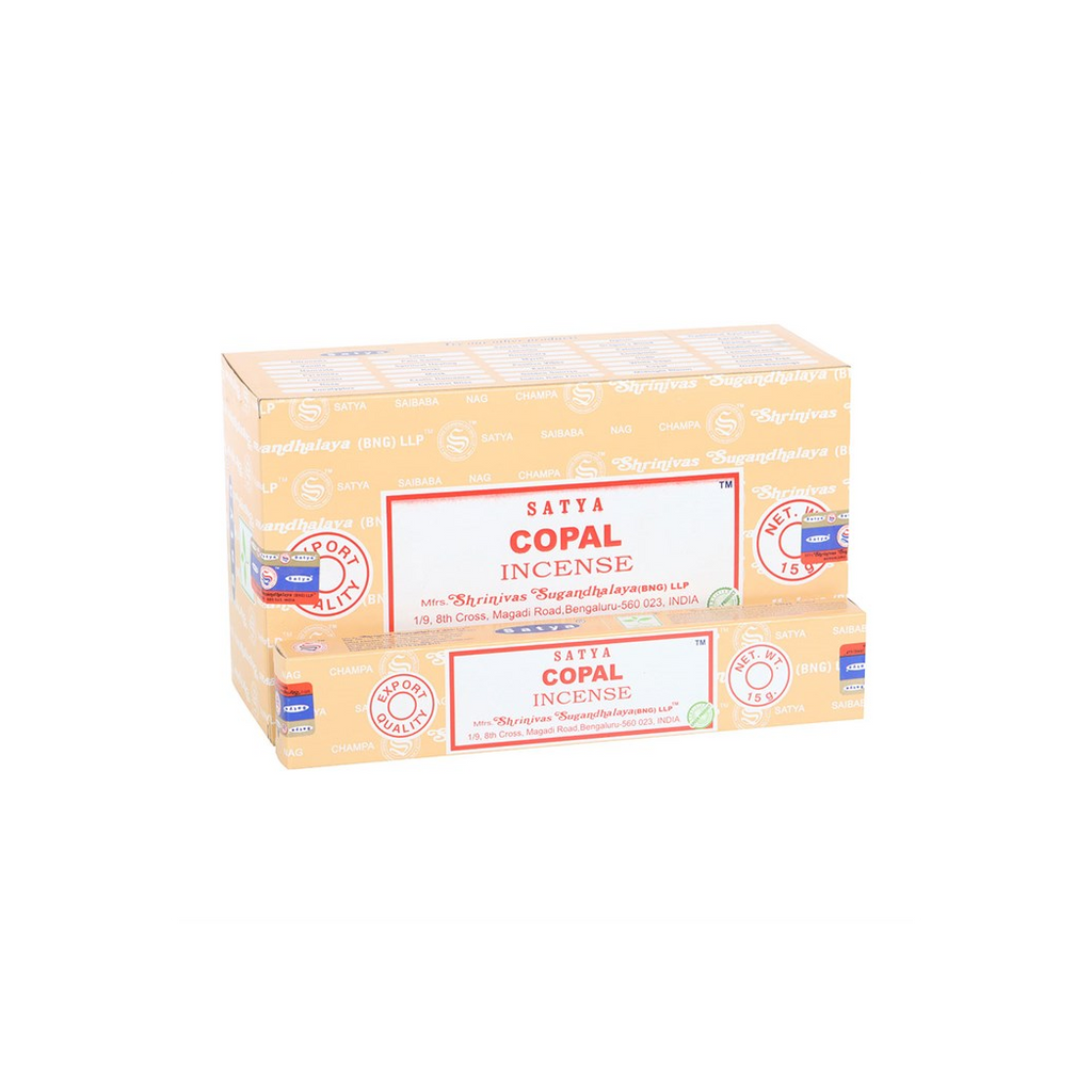 12 Packs of Copal Incense Sticks by Satya