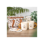 Camping King and Queen Couples Mug Set