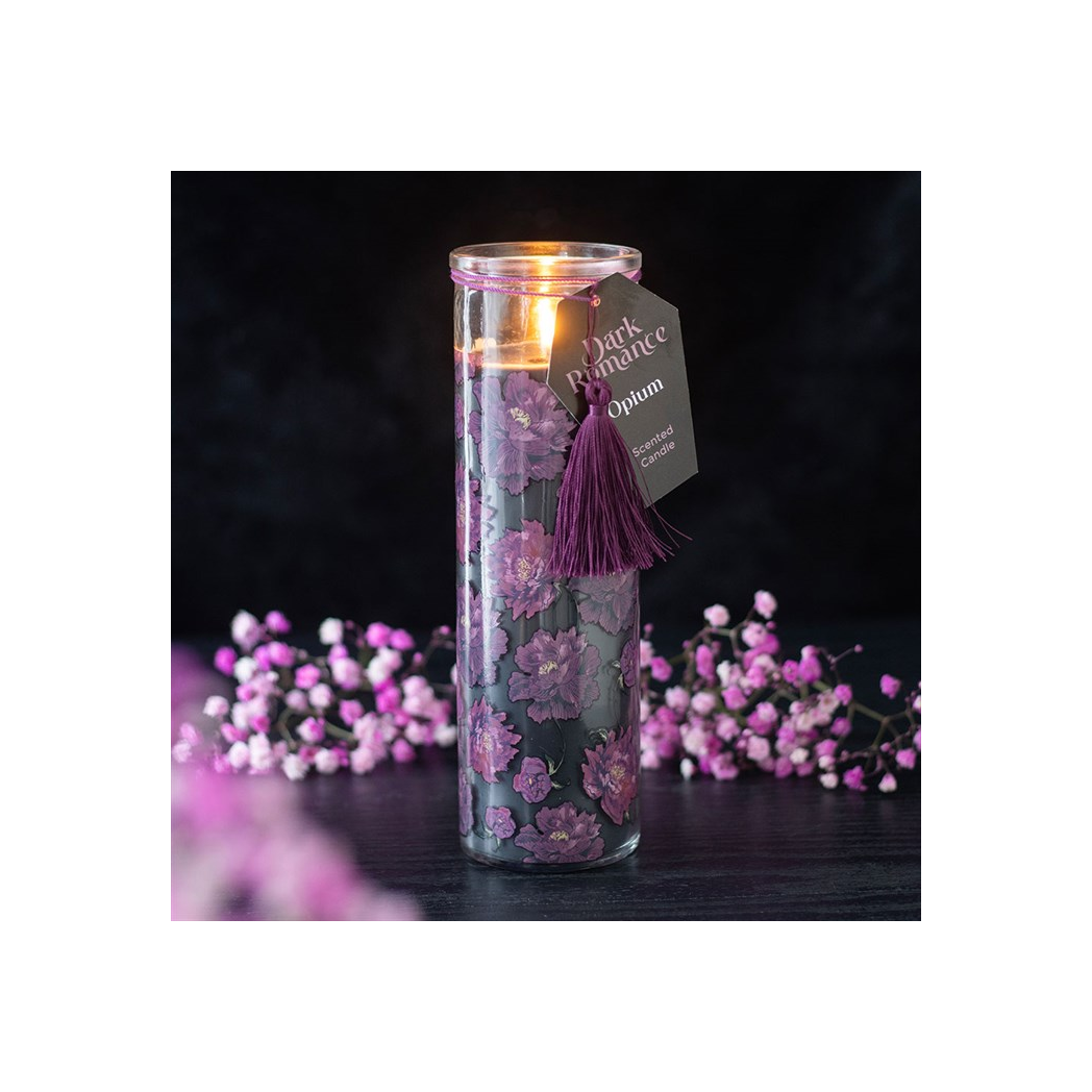 Dark Romance Opium Scented Tube Candle | Candles