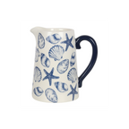 17cm Seashell Ceramic Flower Jug | Vases