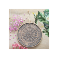 Bronze Wheel of the Year Hanging Terracotta Plaque | Sign | Inspired Creative Gifts