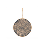 Bronze Wheel of the Year Hanging Terracotta Plaque | Sign | Inspired Creative Gifts