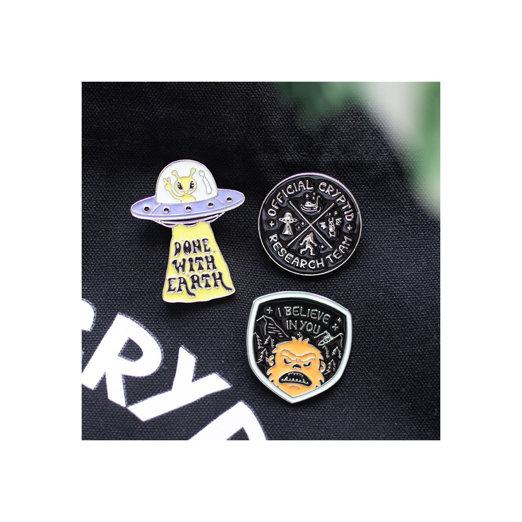Bigfoot Enamel Pin Badge | Pin Badges | Inspired Creative Gifts