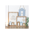 Blue Life Ring Beach Hut Hanging Decoration