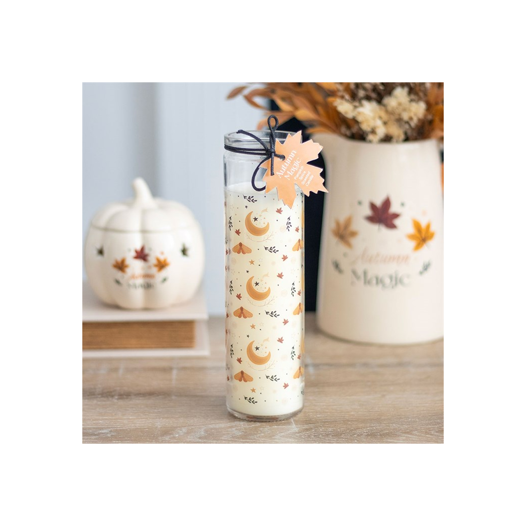 Autumn Magic Pumpkin Spice Tube Candle | Candles | Inspired Creative Gifts