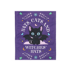 Bats, Cats and Witches Hats Fabric Wall Hanging | Wall Art | Inspired Creative Gifts
