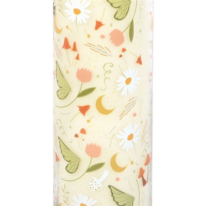 Fairy Folklore Print Moss & Sandalwood Tube Candle | Inspired Creative Gifts | UK Supplier