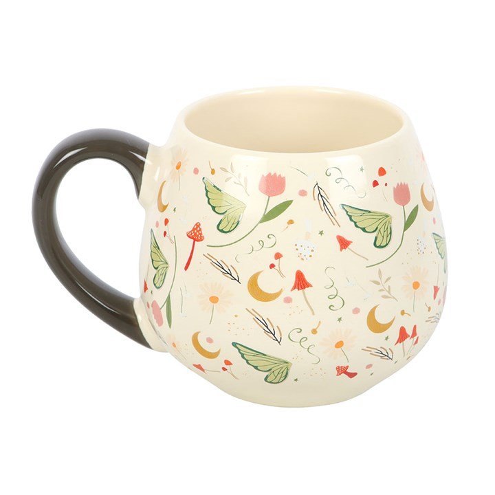 Fairy Folklore Print Rounded Mug | Inspired Creative Gifts | UK Supplier
