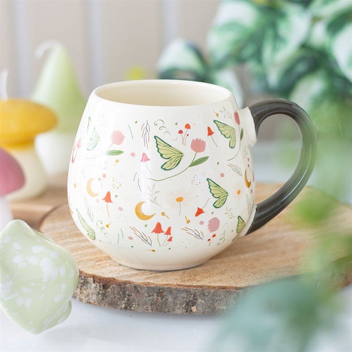 Fairy Folklore Print Rounded Mug | Inspired Creative Gifts | UK Supplier