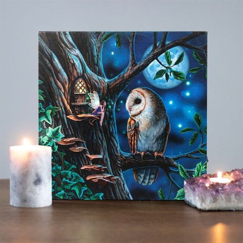 Fairy Tales Light Up Canvas Plaque by Lisa Parker | Inspired Creative Gifts | UK Supplier