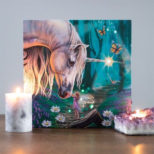Fairy Whispers Light Up Canvas Plaque by Lisa Parker | Inspired Creative Gifts | UK Supplier
