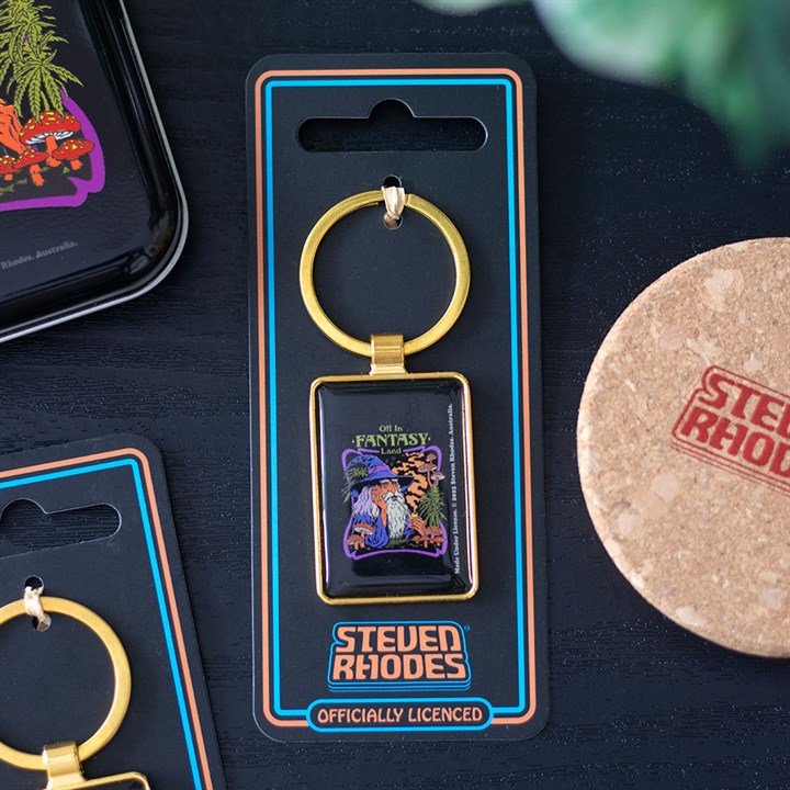 Fantasy Land Keyring by Steven Rhodes | Inspired Creative Gifts | UK Supplier
