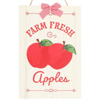 Farm Fresh Apples Hanging Sign | Inspired Creative Gifts | UK Supplier