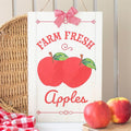 Farm Fresh Apples Hanging Sign | Inspired Creative Gifts | UK Supplier