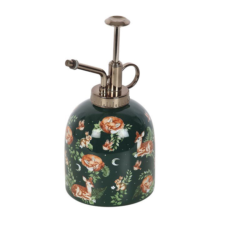 Fawn and Friends Forest Print Ceramic Plant Mister | Inspired Creative Gifts | UK Supplier