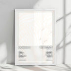 Beach House "Teen Dream" Album Cover Poster - with Complete Tracklist