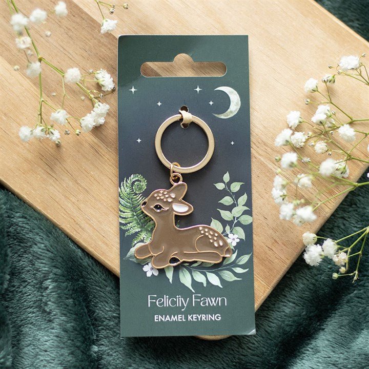 Felicity Fawn Keyring | Inspired Creative Gifts | UK Supplier