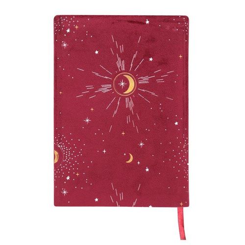 Fire Element Velvet A5 Notebook | Inspired Creative Gifts | UK Supplier