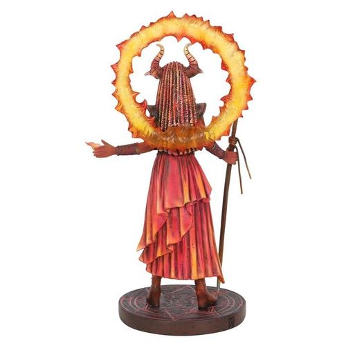 Fire Elemental Sorceress Figurine by Anne Stokes | Inspired Creative Gifts | UK Supplier